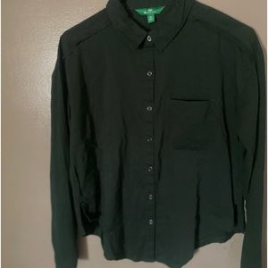 Dip organic cotton top